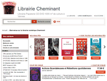Tablet Screenshot of monlibrairenumerique.com